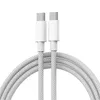 60W PD -C -Kabel für iPhone 15 Schnelllade 1m 3ft USB Typ C bis C Nylon geflochten