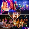 Andere evenementenfeestjes RGB LED GLOW FOAM STIK STICK Cheer Tube Colorf Licht in The Dark Birthday Wedding Festival Decoraties Drop Dhmwz