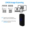 Scanners Handheld 3in1 Barcode Scanner 1D /2D /QR Bar Code Reader Ondersteuning Bluetooth /2.4g draadloos /USB -bedraad verbinding voor supermarkt