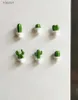 Kühlschrankmagnete 6 Stücke Kaktus gefrorener Magnet Kühlschrank Magnetaufkleber 3D niedliche saftige Pflanzenmeldebafel erinnern Familien, Küchen wx zu dekorieren wx