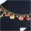 Chain Link Bracelets Medsor Tv Moon Chains Gold Color Classical Jewelry Accessories Gifts For Fans Girls Women Collections Drop Delive Dhnqm