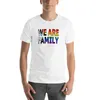 Męskie topy z czołgami We Are Family Pride T-Shirt Edition T Shirt Graphic Shirts Black Mens trening