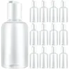 Opslagflessen Druk op transparante reisfles voor Face Wash Lotion Shampoo Refilleerbare Hand Soap Dispenser