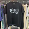 Camiseta masculina camisetas para mujer trapstar haikyuu juego de moda london estampado gram gramo pesado anime anime anime casual camiseta de manga corta ropa mujer