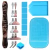 Stitch Resin 5d Diamond Painting Pen Toolt Set avec 6 pcs Métal-inoxyd-acier TRAY TRAY MAT POINT POINT PROCHES ACCESSOIRES