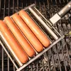 Grills barbecue salsicce griglie rotelline bbq picnic da campeggio barbecue hot dog grill padella cucina barbecue griglie accessori