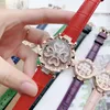 Clover Time Running Watch Womens Cool Luxury Fashionable Diamond Inrosed Love Aplofroping Student Belt Quartz Watch