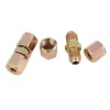 Ornements 6 pcs tuyaux de frein Unions accessoires Connecteurs