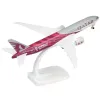 Minyatürler Alaşım Metal Air Qatar Airways Boeing 777 B777 Uçak Modeli Diecast Hava Düzlemi Model U Tekerlekler İniş Dişlileri 20cm
