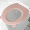 Tampas de assento no vaso sanitário capa universal de assento de vaso sanitário macio com maçane