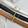 Belts for women designer belt womens luxury belt narrow genuine leather letters Y needle buckle fashion men woman belts ceinture luxe cintura uomo 8 colors optional