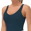 Fashion Ll-Tops sexy Frauen Yoga Sport Unterwäsche BH Damen Nicht-Stahlring-Polster Unterstützung exponierter Nabel Top Yoga Sportweste