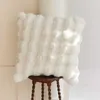 Coussin / décoratif nouveau coussin toscan en fausse fourrure toscane pour chaise de lit de haute qualité jet doux moelleux pour lit coussin canapé en peluche