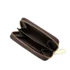 Portafogli classico portafoglio borsetta designer designer con cerniera con cerniera in pelle una borsa in pelle unisex borsetta e moneta del portafoglio