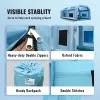 Gazebos VEVOR Inflatable Paint Booth with Blowers Inflatable Spray Booth Powerful Spray BoothCar Paint Tent Air Filter System