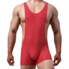 Män undertröja bugel påse boxare underkläder brottning singlet fitness män bodysuit jumpsuit sexig en stycke leotard män tank tops 240506