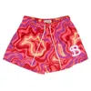 Shorts pour hommes à la mode de peinture de la marque Mesh à séchage rapide à quatre points sous le genou de basket-ball Running Beach Pantal Summer