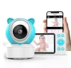 C8 Audio Video Baby Monitor 5 "TUYA SMART WiFi Matning Påminnelse Temperatur Motion Ljuddetektering App Visa Kontrollkamera 1080p