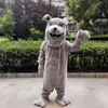 2024 Halloween Bull Dog Mascot Kostuumpak Halloween feestspel Outfit Performance Activity Sales Promotie volwassen maat