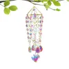 Décorations de jardin Suncatchers avec cristaux Prismes Prisms Rainbow Vintage Vinth carillons suspendus Catcher de rêve Drop Bell Accessoires