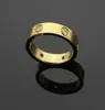 Fashion Jewerly 316L Titanium Steel 18K Rose Gold Plated Screw Love Ring pour femmes MAN MINE DE MEAL 18K Gold Bijoux fin 2279774