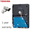 System Toshiba 4TB Videoüberwachung Festplatte DVR NVR CCTV Monitor HDD HD Internal SATA III 6 GB/S 5400 U/min 128 MB 3,5 "Harddisk