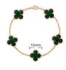 High standard bracelet gift first choice Golden Clover Female Natural Valentine's Day with common cleefly