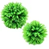 Fleurs décoratives plante artificielle aiguilles de pin topiaire décoration du plafond plafond plastique faux verdure semi-simulée pour décoration de jardin à la maison