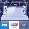 Racks Suitable for Nintendo Switch Dust Cover 16 Color LED Lighting Base Acrylic Dust Cover Waterproof and Scratchy Game Accessories