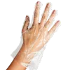 Перчатки одноразовые перчатки 100 шт. Прозрачная еда экологичная перчатка для кухонных приготовлений ресторан уборки пленки перчатки