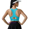 Fashion Ll-Tops sexy Frauen Yoga Sport Unterwäsche Frauen Tanktop mit Brustpolster trägerloser BH Sport und Fitness mädchenhaft frisch süßer schöner Rückenhülsenlos