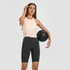 Shorts actifs Pantalons de yoga à la taille de la taille des femmes