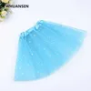 Tutu Dress Ywhuansen Star Speecin Glitter Summer Toddler Skirts of Tulle for Girls Kids Saia Tutu Menina Pink Carnival Costumes for Children D240507