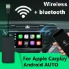 Electronics Coika Новейший беспроводной ключ CarPlay для Android Car Head Ecrem