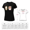 Polos dla kobiet i panda bubu dudu balon T-shirt plus size topy anime ubrania letnie koszulki dla kobiet