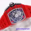 Mâle RM montre Red Devil RM11-03 Mens Watch NTPT Fibre carbone automatique mécanique Swiss célèbre montre Luxury Sports Watch Single Watch
