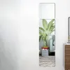 Specchi aderenti auto adesivi a specchio acrilico piastrelle specchio flessibile Sheet a parete specchio da parete 0,2 cm Spessore spesso senza cornamio