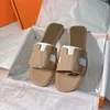 Designer Slides Sandalo Slafor sandali Slipperie cursori femminili scivoli uomini in pelle in pelle in pelle oro rosa rosa pallida epsom bleu denim arancione mini stud svallo etoupe blu denim