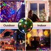 Autre lumière solaire 200 LED Garland String Fairy Lights Outdoor 22M Powered Lampe pour le jardin décoration 3 mode Holiday Ordin de Noël Drop Dhy0l