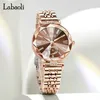 Labaoli Tiktok Womens Watch Premium Luxury Mode waterdicht stalen band Quartz Women