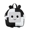 Mochilas Mini Bolsa de Escola de Gardenha Mini -Escola Cartoon Patch Trabalho Balca de bebê zíper Backpack bebê menino Anti -Loss Bagl240502