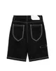 Y2k Shorts for Men Embroidery Harajuku Loose Casual Jean Hip Hop Punk Denim Gym Women Summer Street 240430