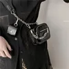 Вечерние сумки роскошные женщины Totes ins Style Metal Chain Messenge Messenger Bag Bike Wallet Swork Swork Fashion Dear