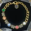 2024 New Trifolium Bracelet Women's Designer Bracelet Luxury High Quality Stainless Steel Chain Bracelet Jewelry