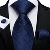 Padella papilli abiti da uomo vestito con cerniera cravatta spicco sposa matrimoni blu plaid nere paisley solido pigro con fazzoletti per fazzoletti accessori da ballo