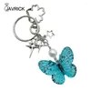 Keychains Elegantes Keetfly Star Keyrings Keychain Keychain Teléfono con cuentas Hangings Anti-Pelt Hangings Jewelry