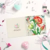 Сшивать новые Diy Diamond Painting Greeting Cards Vintage Floral Diamond Pripced Cards