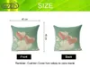 Cushion/Decorative WZH Colorful balloons Cushion Cover 45x45cm Linen Decorative Cover Sofa Bed Case