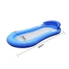 Sommer aufblasbare schwimmende Hängematte Wasser Sportpool Stuhl Arm Float Air Matratzen Lounge Bett Schwimmbehörden 240506