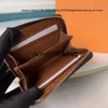 Lvity LouiseviUtionbag Luis Vuittons Carteras Viton Hombre Lvse Casual Billetera Short Zipper Male Male Male Sac Fashion Leather Organizer Business Credit Card Holde